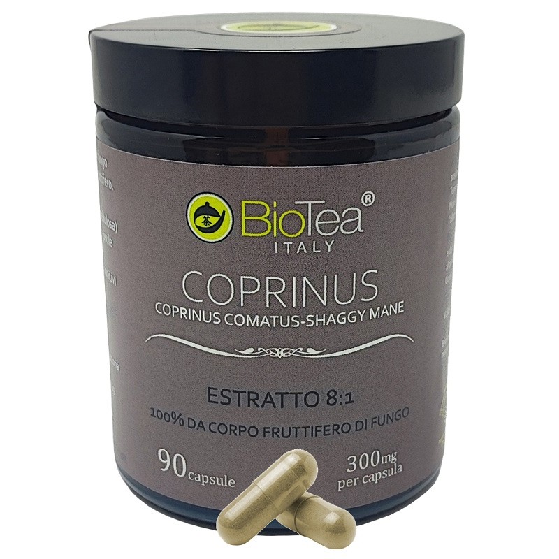 Coprinus Estratto 8:1 per Benessere Generale 90 Capsule Vegetali