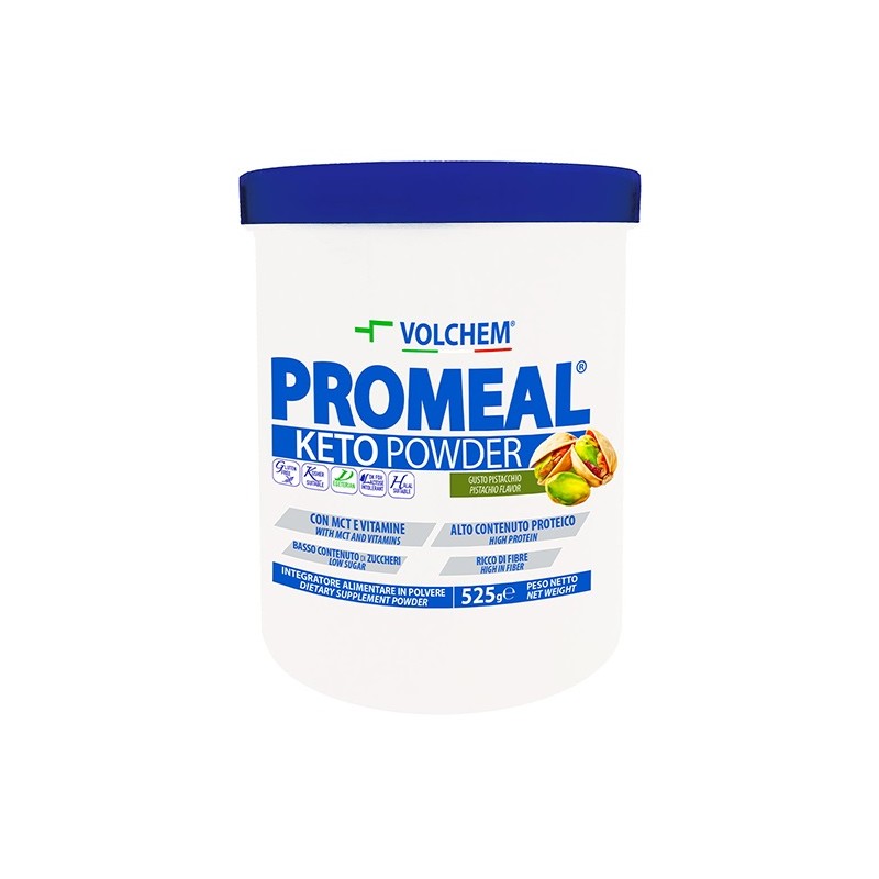 Promeal Keto Powder Pistacchio integratore chetogenico proteico 525 g
