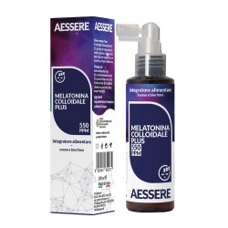 flacone di Melatonina Colloidale Plus Spray per Sonno e Bioritmo 100ml flacone di Melatonina Colloidale Plus Spray per Sonno e Bioritmo 100ml