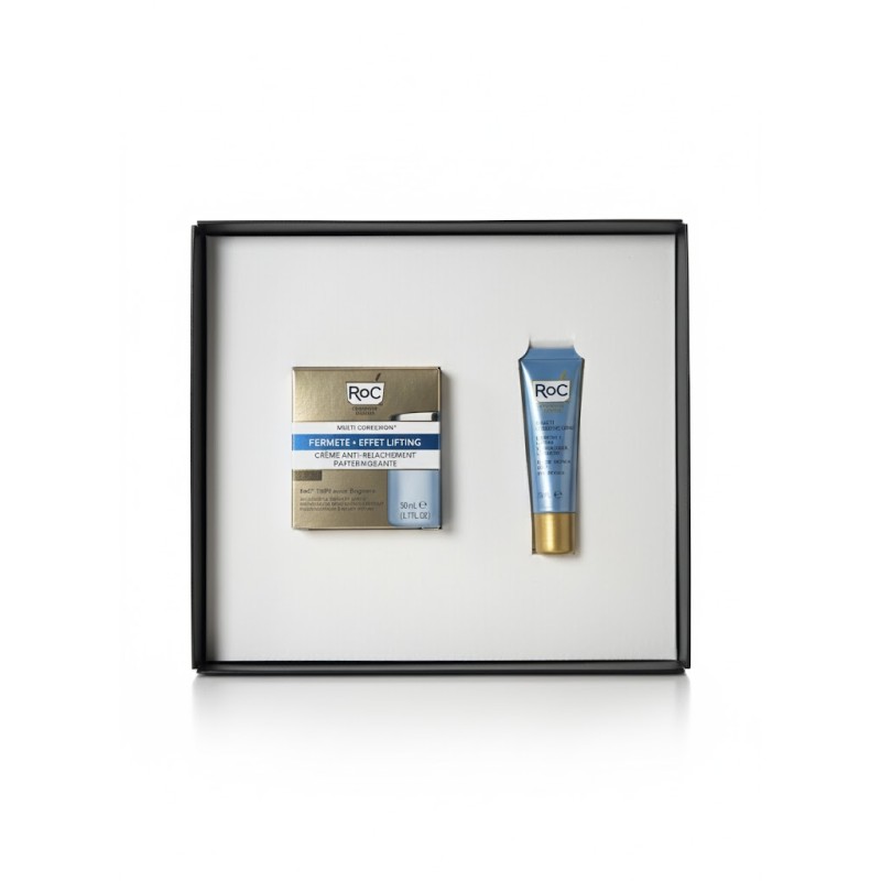 Interno del cofanetto Roc Cofanetto Antietà Firm + Lift con Crema Viso 50ml + Contorno Occhi 15ml