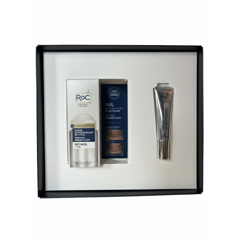 Roc Derm Correxion Cofanetto Siero Viso 30g + Volumizzante Labbra 15ml