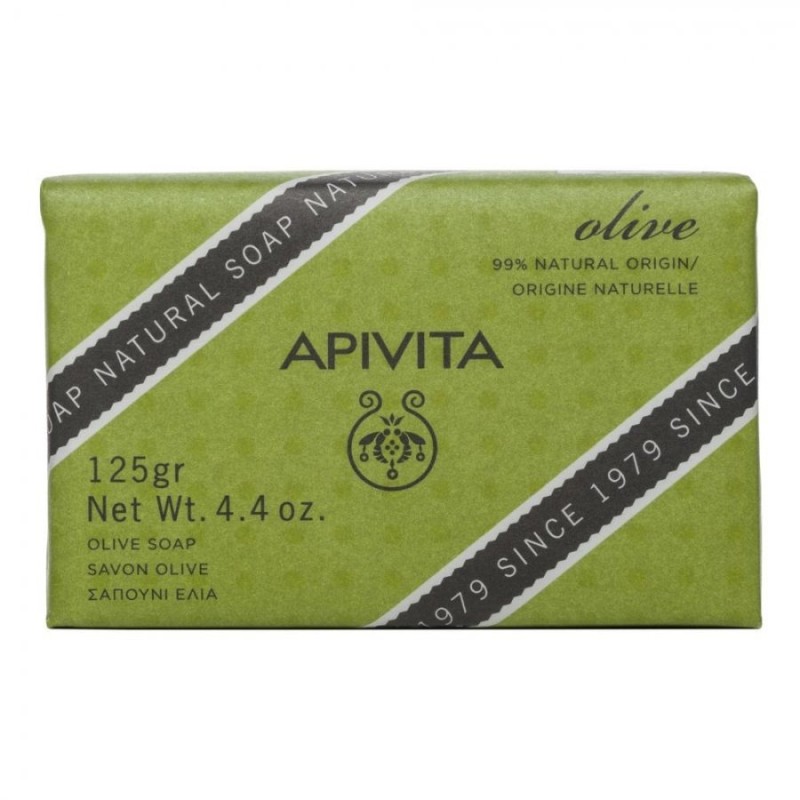 Formato di Apivita Natural Saponetta Naturale Idratante Olivo 125 g Formato di Apivita Natural Saponetta Naturale Idratante Olivo 125 g