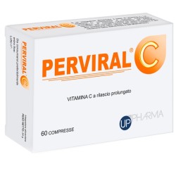 confezione di Perviral C Integratore Vitamina C per Difese Immunitarie 60 Compresse confezione di Perviral C Integratore Vitamina C per Difese Immunitarie 60 Compresse