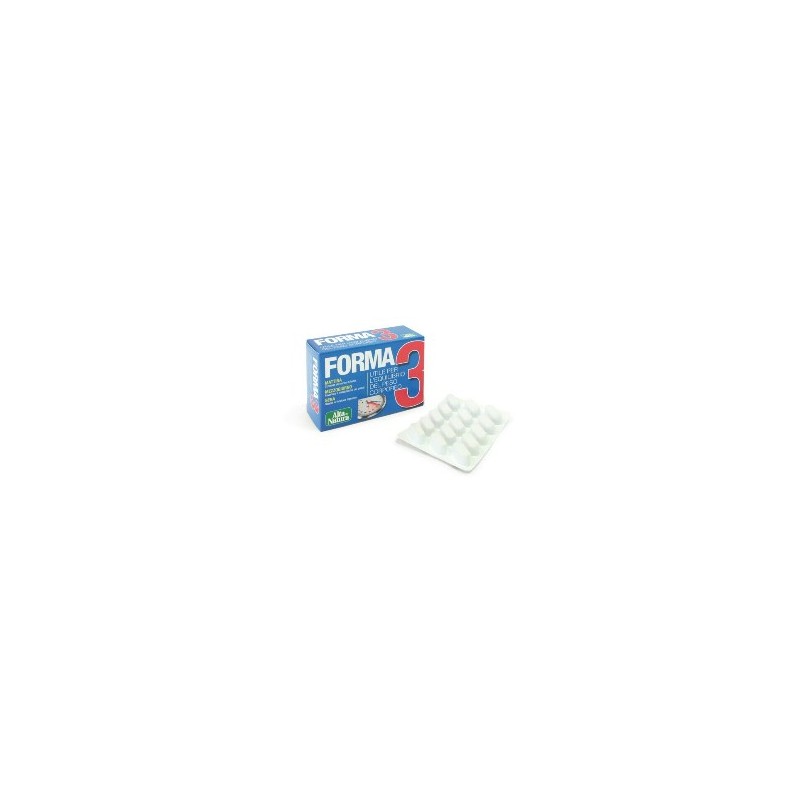 Forma3 integratore per controllo del peso, fame e drenaggio 45 compresse Forma3 integratore per controllo del peso, fame e drenaggio 45 compresse