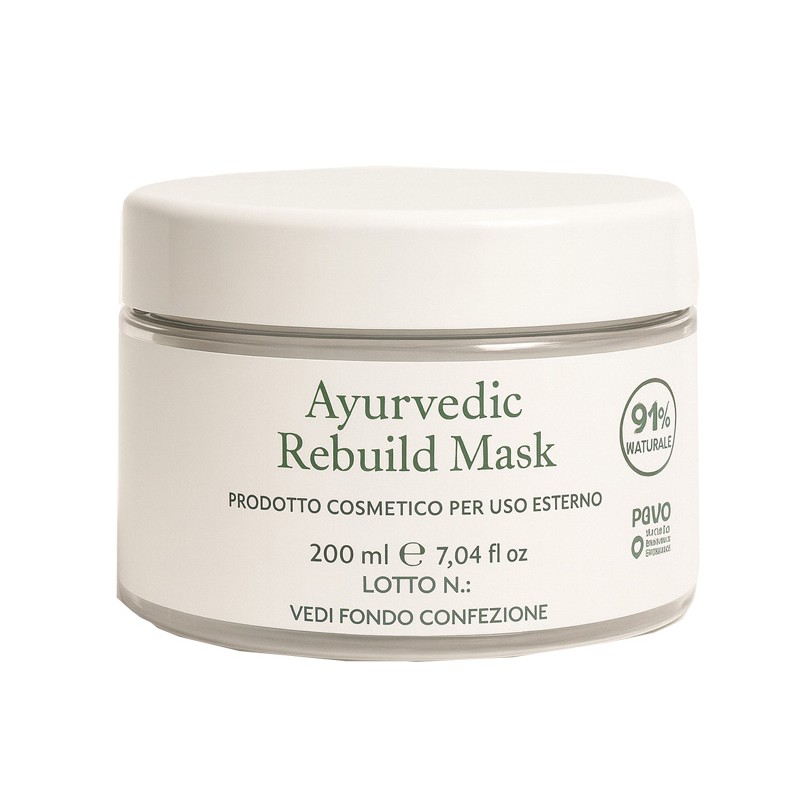 Moraia Ayurvedic Rebuild Mask per Capelli Rinforzati e Nutrienti 200 ml