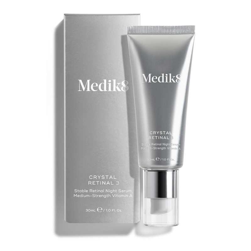 Medik8 Crystal Retinal 3 siero notte anti-età con vitamina A per rughe e macchie 30 ml