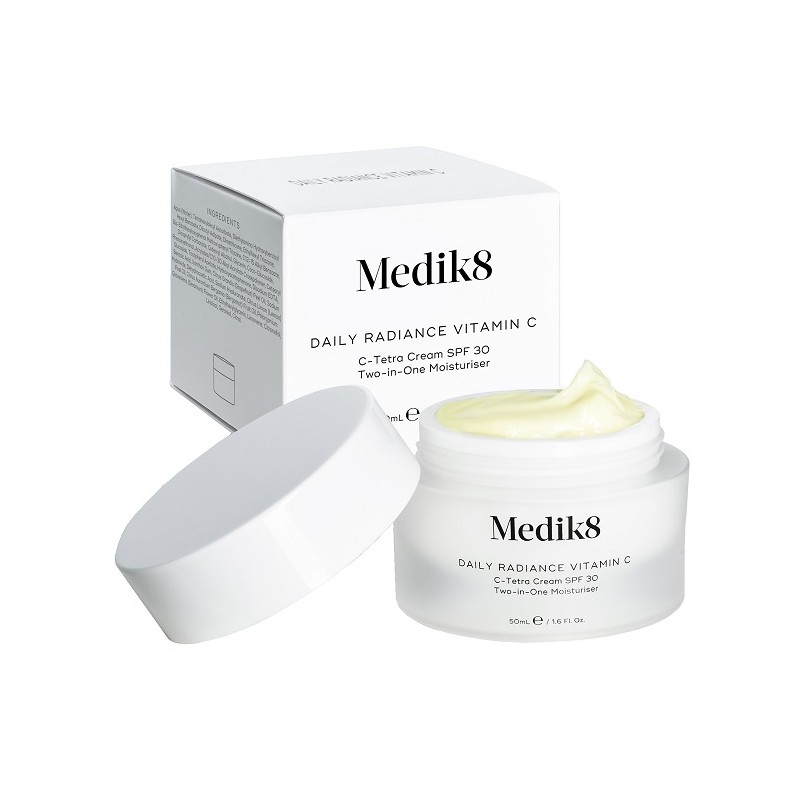 Medik8 Daily Radiance Vitamin C crema giorno illuminante e protettiva SPF 30 50 ml