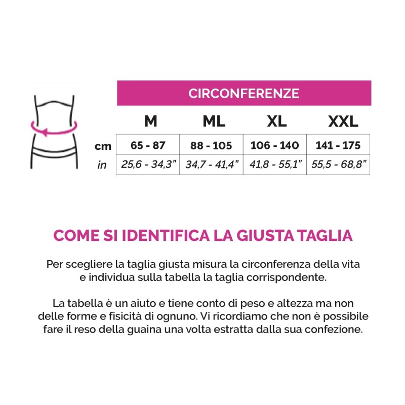 Taglie di Veralab Belly Boost Nude Crema 150 ml + Guaina Rimodellante Taglia M - L