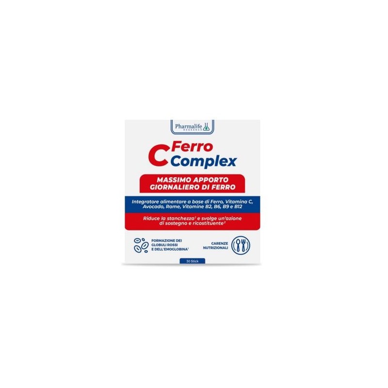Ferro C Complex integratore di ferro per stanchezza e anemia 30 stick