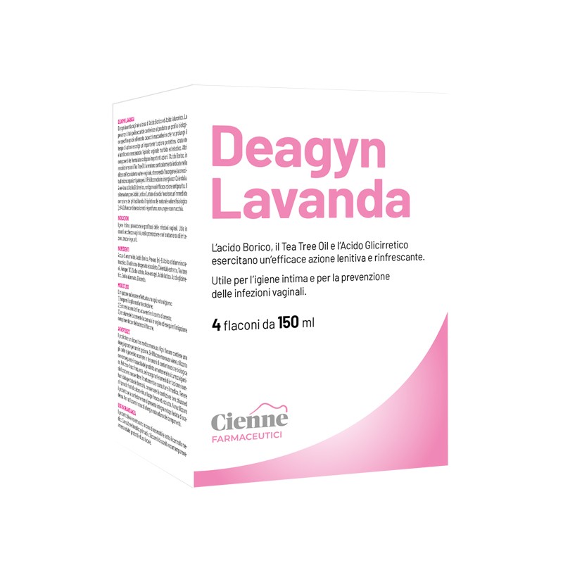 Deagyn Lavanda Vaginale per Benessere Intimo e pH Fisiologico 4 Flaconi Monouso Deagyn Lavanda Vaginale per Benessere Intimo e pH Fisiologico 4 Flaconi Monouso