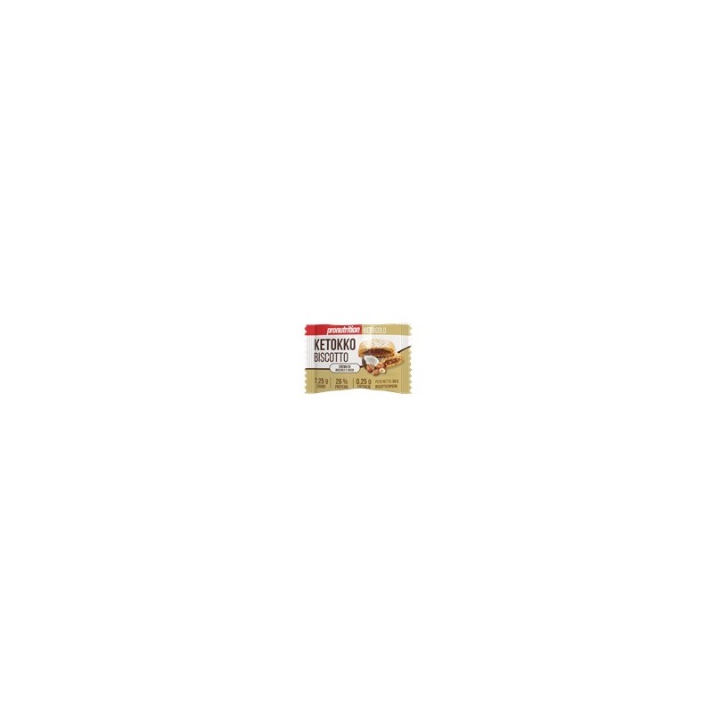 Pronutrition Ketokko Biscotto Cocco Nocciola snack proteico low carb 1 biscotto da 50g Pronutrition Ketokko Biscotto Cocco Nocciola snack proteico low carb 1 biscotto da 50g