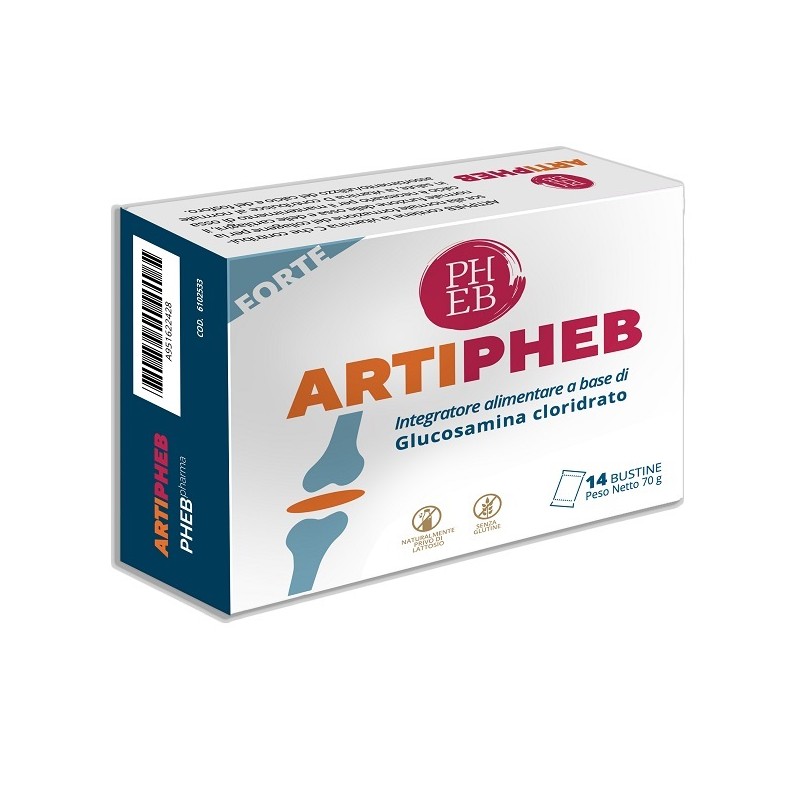 Artipheb integratore per articolazioni e ossa 14 bustine da 5 g Artipheb integratore per articolazioni e ossa 14 bustine da 5 g