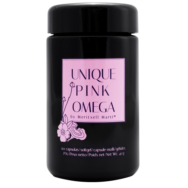 Unique Pink Omega integratore acidi grassi essenziali e antiossidanti 60 capsule molli