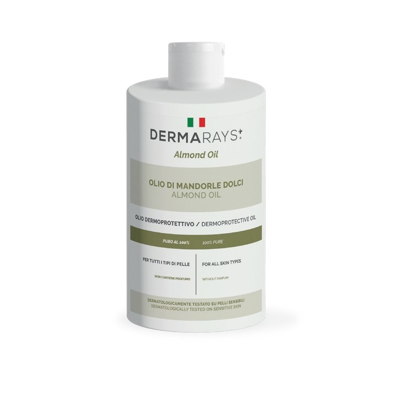 Dermarays Almond Oil Dermoprotettivo Olio di Mandorle per Pelle Secca e Massaggi 500 ml Dermarays Almond Oil Dermoprotettivo Olio di Mandorle per Pelle Secca e Massaggi 500 ml