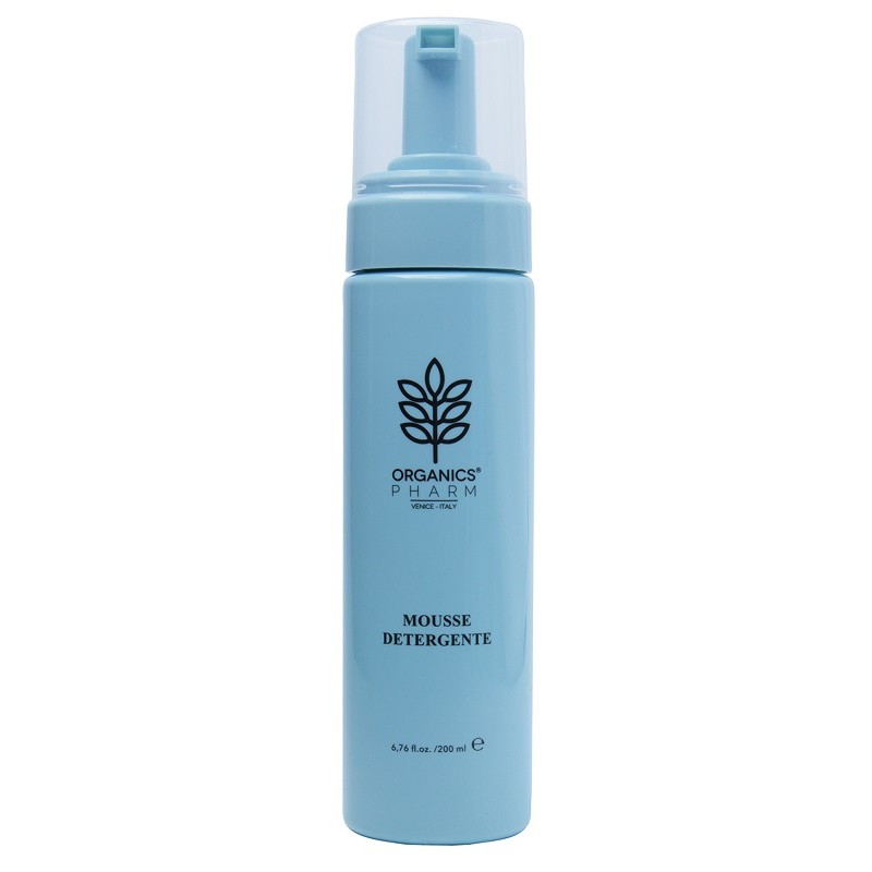 Organics Pharm Mousse Detergente per Pulizia Delicata Viso 200 ml Organics Pharm Mousse Detergente per Pulizia Delicata Viso 200 ml