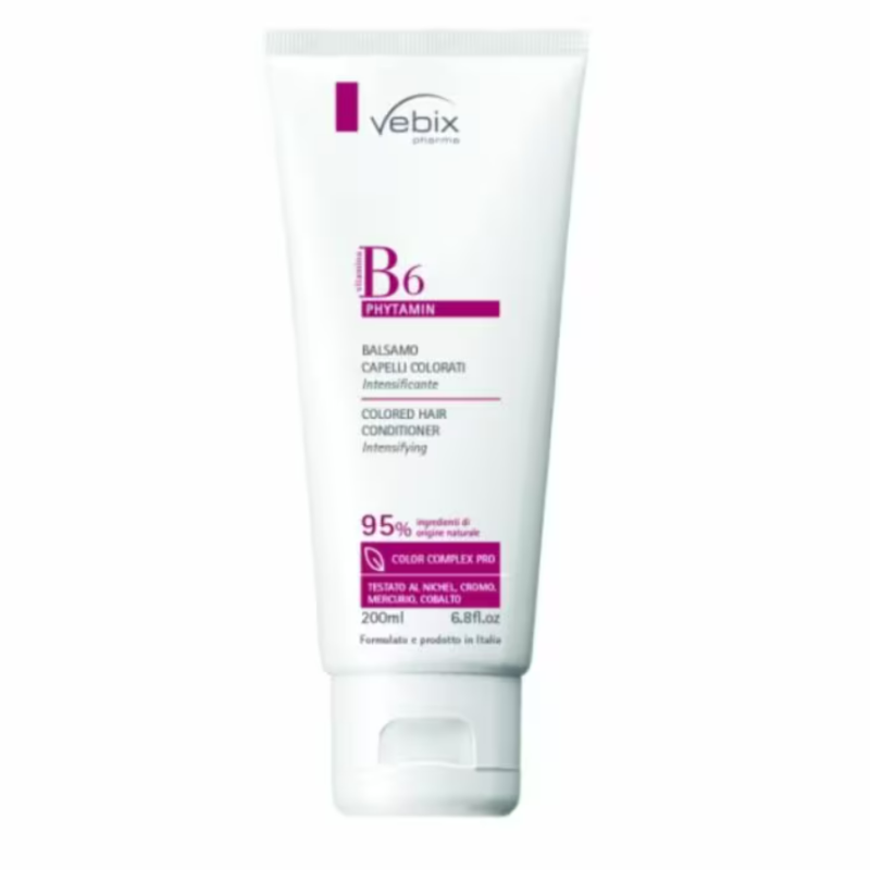 flacone di Vebix Phytamin Balsamo Capelli Colorati Trattamento Idratante 250ml flacone di Vebix Phytamin Balsamo Capelli Colorati Trattamento Idratante 250ml