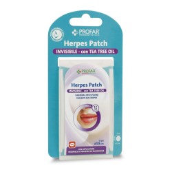 Formato di Profar Herpes Patch con Tea Tree Oil Barriera per Lesioni da Herpes 15 Pezzi Formato di Profar Herpes Patch con Tea Tree Oil Barriera per Lesioni da Herpes 15 Pezzi