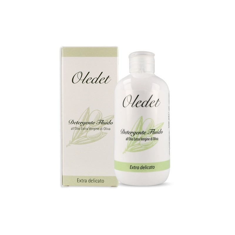 Oledet Detergente Fluido Te' Bergamotto per Detersione Delicata Viso e Corpo 250 ml