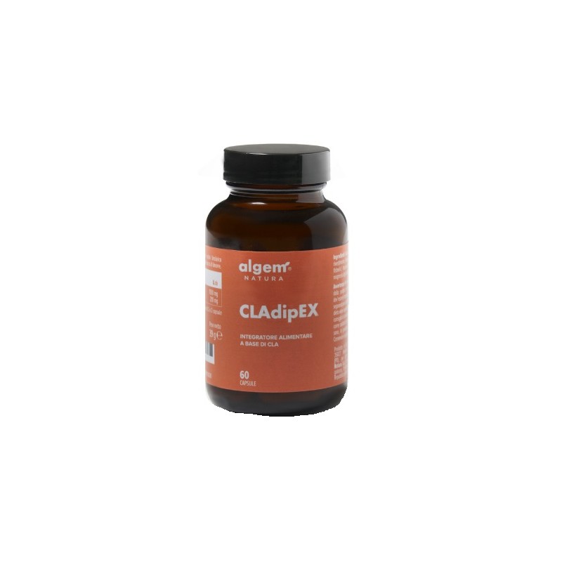 Cladipex integratore per metabolismo dei grassi e controllo peso 60 capsule