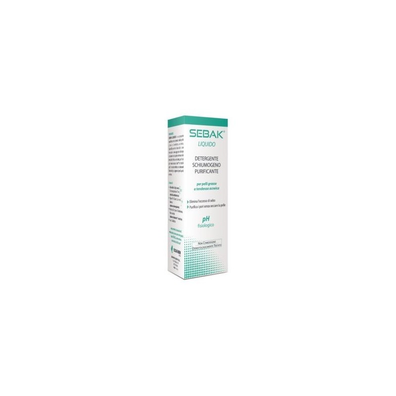 Sebak Matt Crema Opacizzante Spf30 per Pelle Grassa e Protezione Solare 50ml