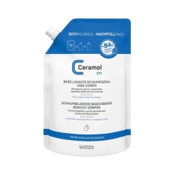 Formato di Ceramol Base Lavante Schiumogena Viso e Corpo Ricarica 800 ml