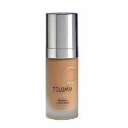 Dettaglio del packaging di Dolomia Fondotinta SPF25 Colore Ideale Protettivo n.73 Rovere 30 ml Dettaglio del packaging di Dolomia Fondotinta SPF25 Colore Ideale Protettivo n.73 Rovere 30 ml