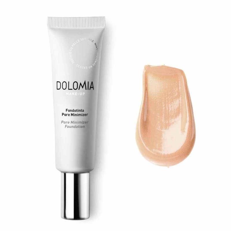 Aspetto del prodotto Dolomia Fondotinta Spf10 Pore Minimizer Opacizzante 30ml – Effetto Mat e Pori Minimizzati Aspetto del prodotto Dolomia Fondotinta Spf10 Pore Minimizer Opacizzante 30ml – Effetto Mat e Pori Minimizzati