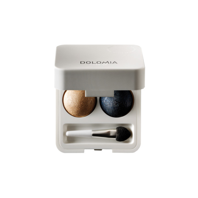 trousse Dolomia Trucco Occhi Duo Cotto Ombretto Brillante 66 Faloria per Sguardo Intenso Trousse Bicolore