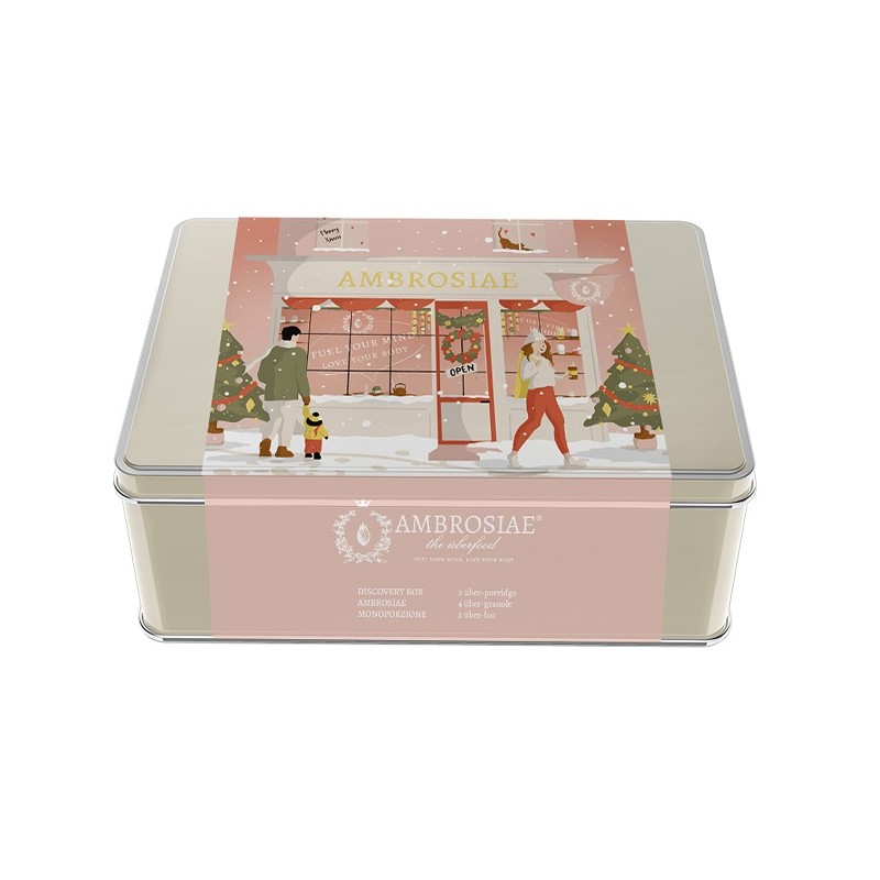 Xmas Discovery Box Uber per Colazione Sana e Snack Proteici Box 410g Xmas Discovery Box Uber per Colazione Sana e Snack Proteici Box 410g