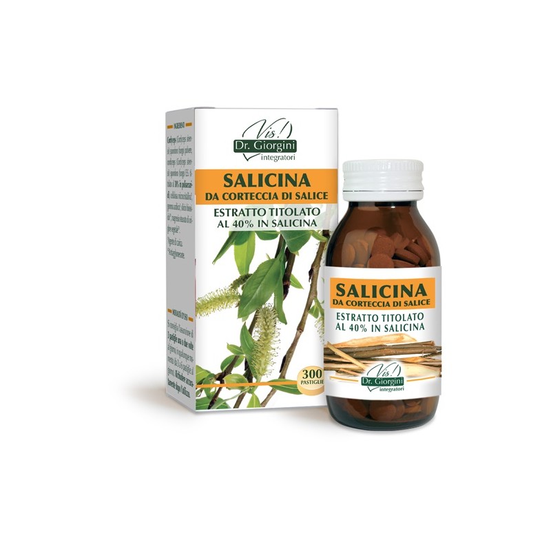 Salicina Corteccia Di Salice per Benessere Articolare 300 Pastiglie da 300 mg