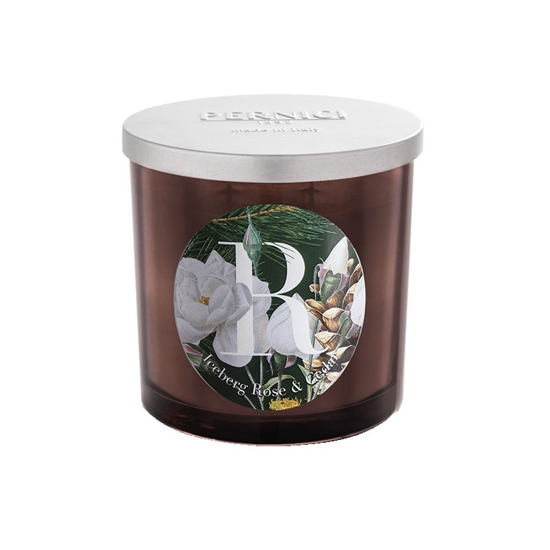 Candela Iceberg Rose & Cedar per Profumare Ambienti Vasetto da 200 g Candela Iceberg Rose & Cedar per Profumare Ambienti Vasetto da 200 g