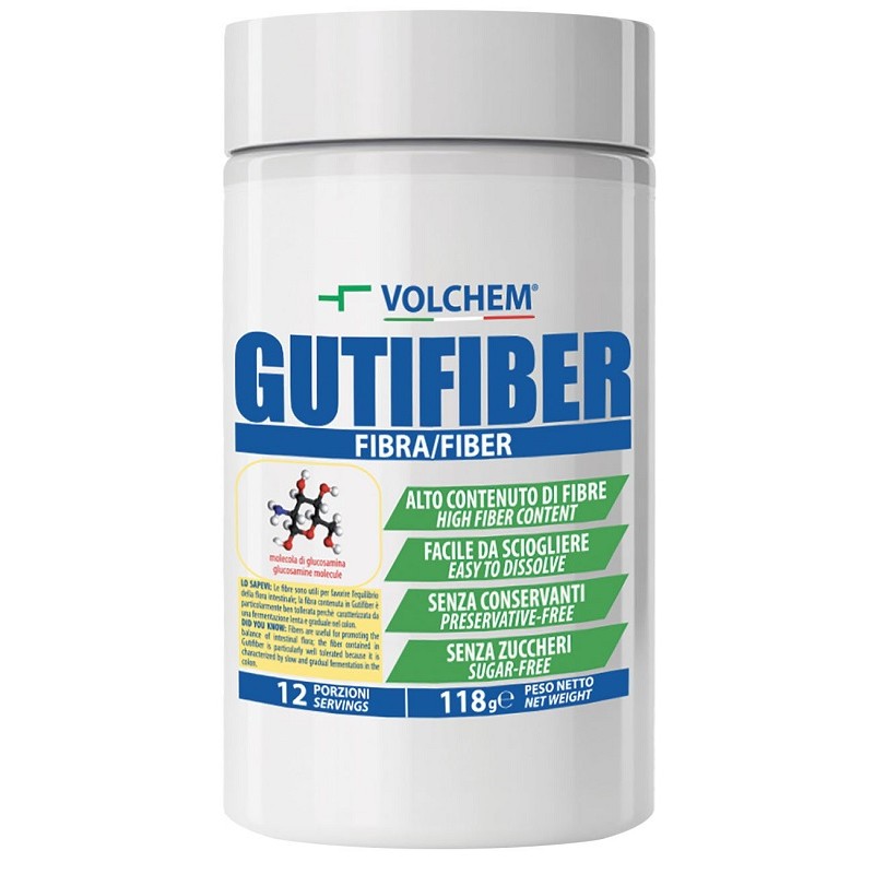 Gutifiber integratore di fibra prebiotica per regolarità intestinale barattolo 118 g Gutifiber integratore di fibra prebiotica per regolarità intestinale barattolo 118 g
