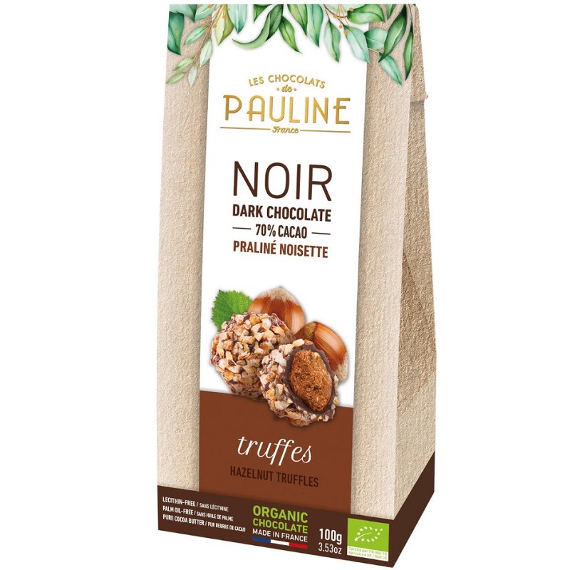Tartufini Cacao Nocciole Tartufi Biologici con Nocciole e Cioccolato Fondente 100g Tartufini Cacao Nocciole Tartufi Biologici con Nocciole e Cioccolato Fondente 100g