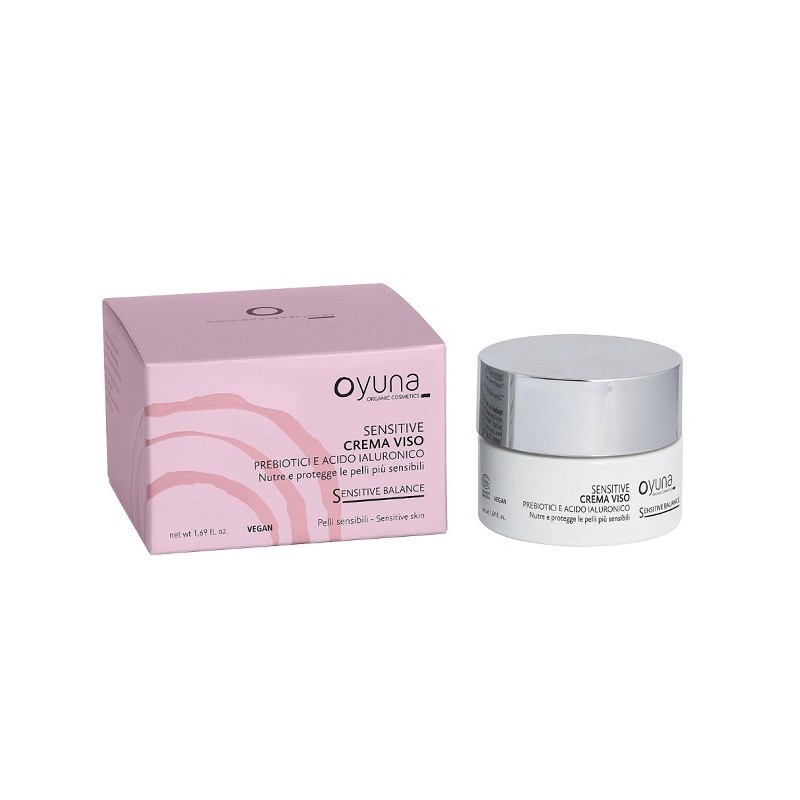 Oyuna Sensitive Crema Viso per Pelle Sensibile Idratante 50ml