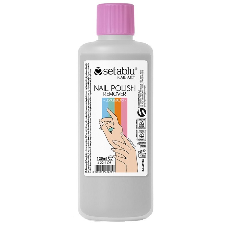 Setablu Levasmalto Profumato Trasparente per Rimozione Smalto 125ml Setablu Levasmalto Profumato Trasparente per Rimozione Smalto 125ml