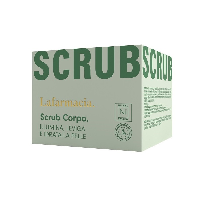Lafarmacia Scrub Corpo esfoliante delicato per pelle luminosa vaso da 250ml Lafarmacia Scrub Corpo esfoliante delicato per pelle luminosa vaso da 250ml