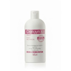Formato di Sella Derigyn Fast Detergente Intimo Idratante Confezione Ricarica 500ml