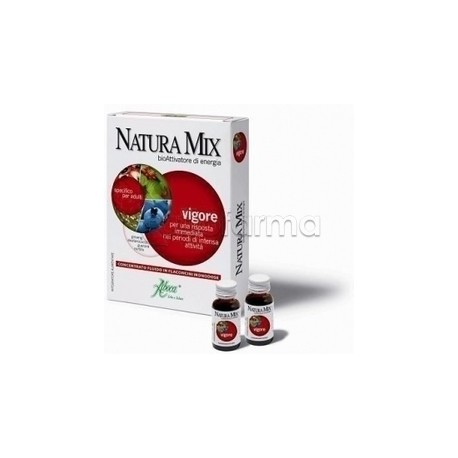 Aboca Natura Mix Vigore Concentrato Fluido 10 Fiale Aboca Natura Mix Vigore Concentrato Fluido 10 Fiale