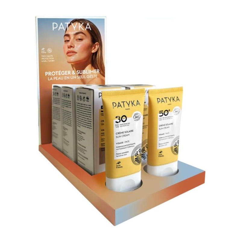 Patyka Crema Solare Colorata Spf50+ protezione viso e uniformante 6 tubi da 40ml
