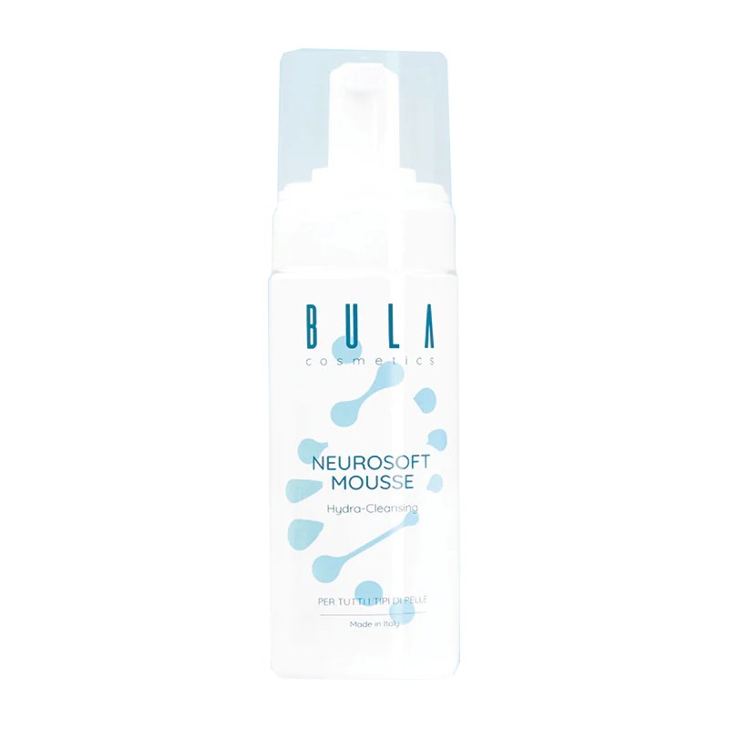 Bula Cosmetics Neurosoft Mousse detergente viso delicato per pelli sensibili 150ml Bula Cosmetics Neurosoft Mousse detergente viso delicato per pelli sensibili 150ml