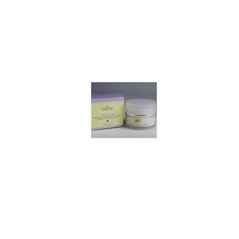 Aqua Tabiano Crema Viso Antirughe Antiaging per Pelle Secca e Sensibile 50ml