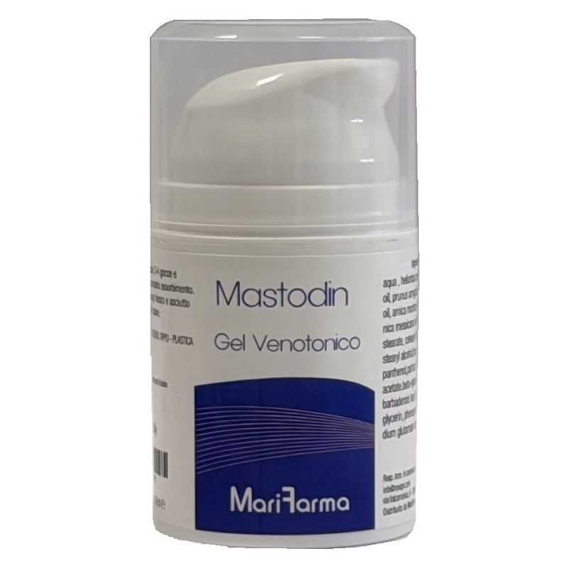 Mastodin Gel gel venotonico per sollievo e freschezza cutanea 50ml Mastodin Gel gel venotonico per sollievo e freschezza cutanea 50ml