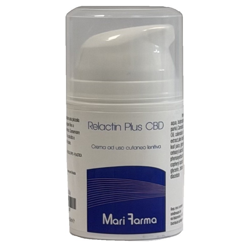 Relactin Plus Cbd crema lenitiva per pelle irritata 50ml Relactin Plus Cbd crema lenitiva per pelle irritata 50ml