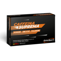 Confezione di Caffeina Suprema integratore per energia e concentrazione 30 capsule Confezione di Caffeina Suprema integratore per energia e concentrazione 30 capsule