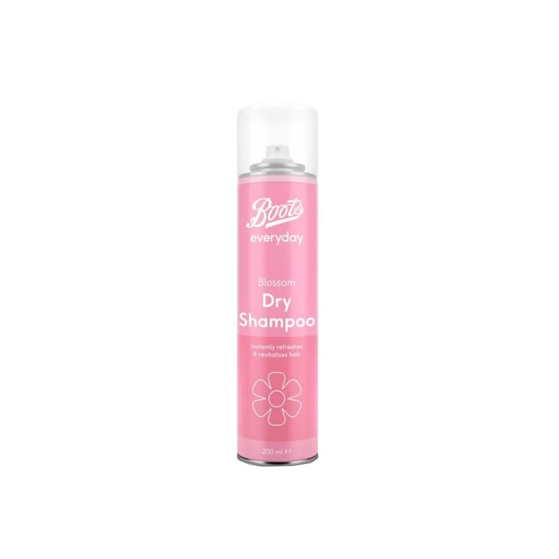 Boots Shampoo Secco Blossom per Capelli Freschi e Profumati Flacone Spray 200ml Boots Shampoo Secco Blossom per Capelli Freschi e Profumati Flacone Spray 200ml
