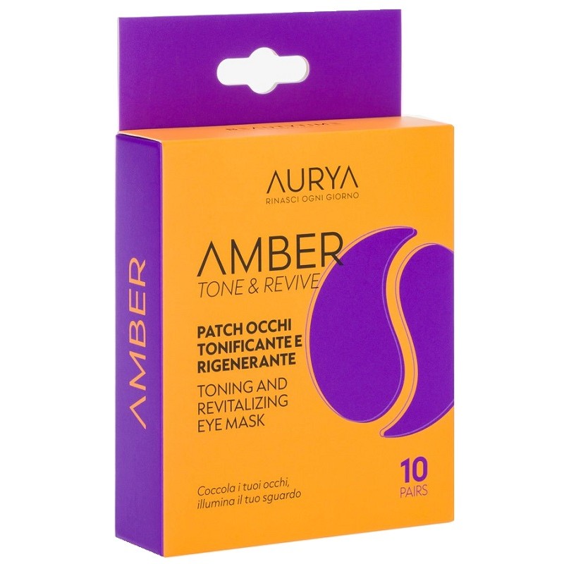 Amber Patch Occhi Tonificante per Contorno Occhi Luminoso e Idratato 10 Paia Patch Amber Patch Occhi Tonificante per Contorno Occhi Luminoso e Idratato 10 Paia Patch
