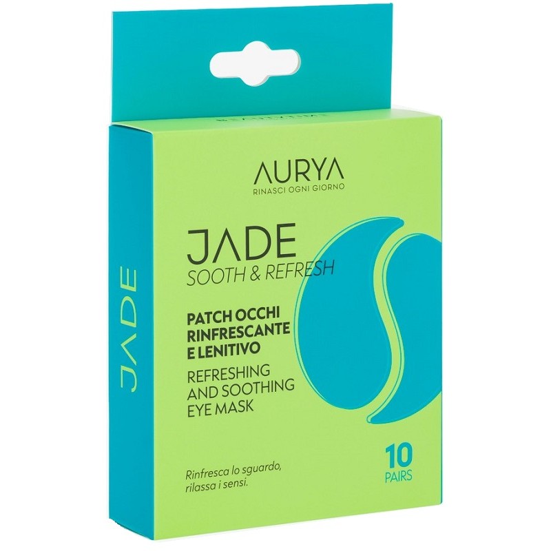 Jade Patch Occhi Rinfrescante per Occhiaie e Borse 10 Paia Patch Monouso Jade Patch Occhi Rinfrescante per Occhiaie e Borse 10 Paia Patch Monouso