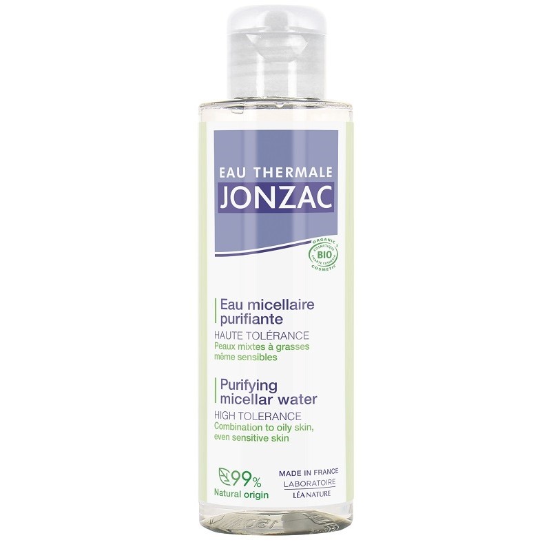 Jonzac Acqua Micellare Purificante Pure per Detersione Viso Pelli Miste e Grasse 100ml Jonzac Acqua Micellare Purificante Pure per Detersione Viso Pelli Miste e Grasse 100ml