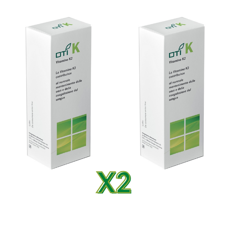 2 confezioni di Oti K Vitamina K2 2 confezioni di Oti K Vitamina K2