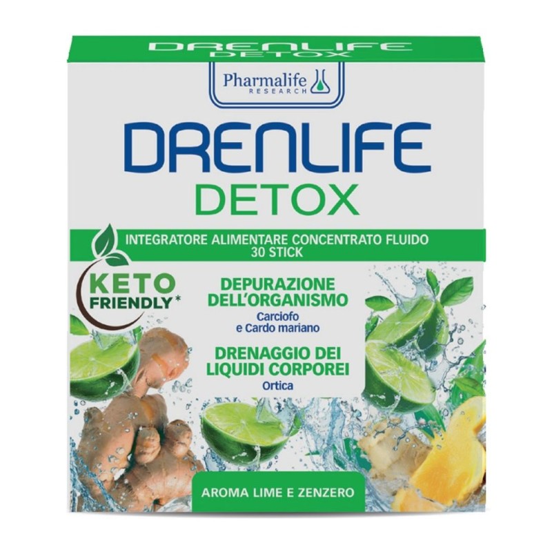 Formato di Pharmalife Research Drenlife Detox Integratore Depurativo 30 Stick Formato di Pharmalife Research Drenlife Detox Integratore Depurativo 30 Stick